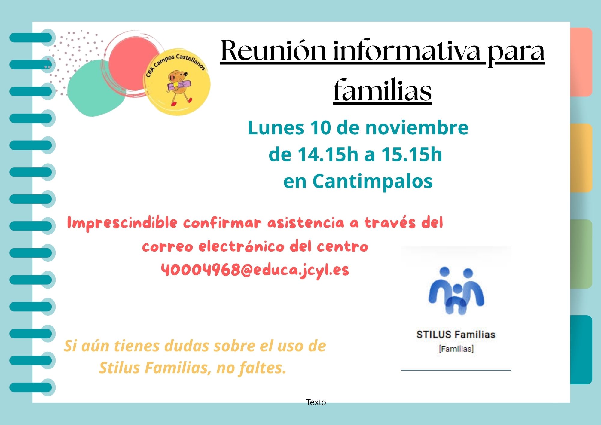 reunión stilus familias reunión stilus familias